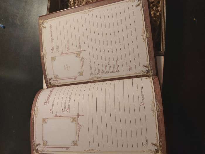 Фотография покупателя товара Родословная книга в шкатулке «Древо жизни», 56 листов, 20 х 26 см