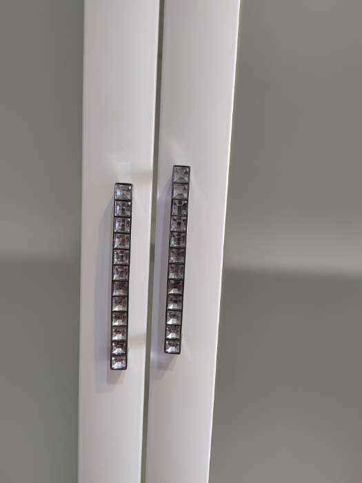 Фотография покупателя товара Библиотека «Тиффани» №15, 380×800×2056 мм, цвет белый текстурный - Фото 2