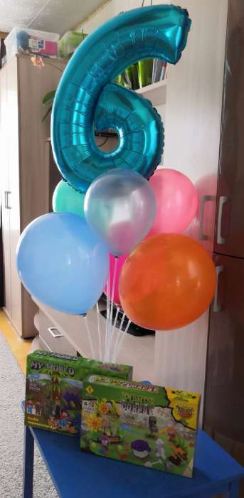 Фотография покупателя товара Подставка для воздушных шаров, 7 палочек и держателей - Фото 16