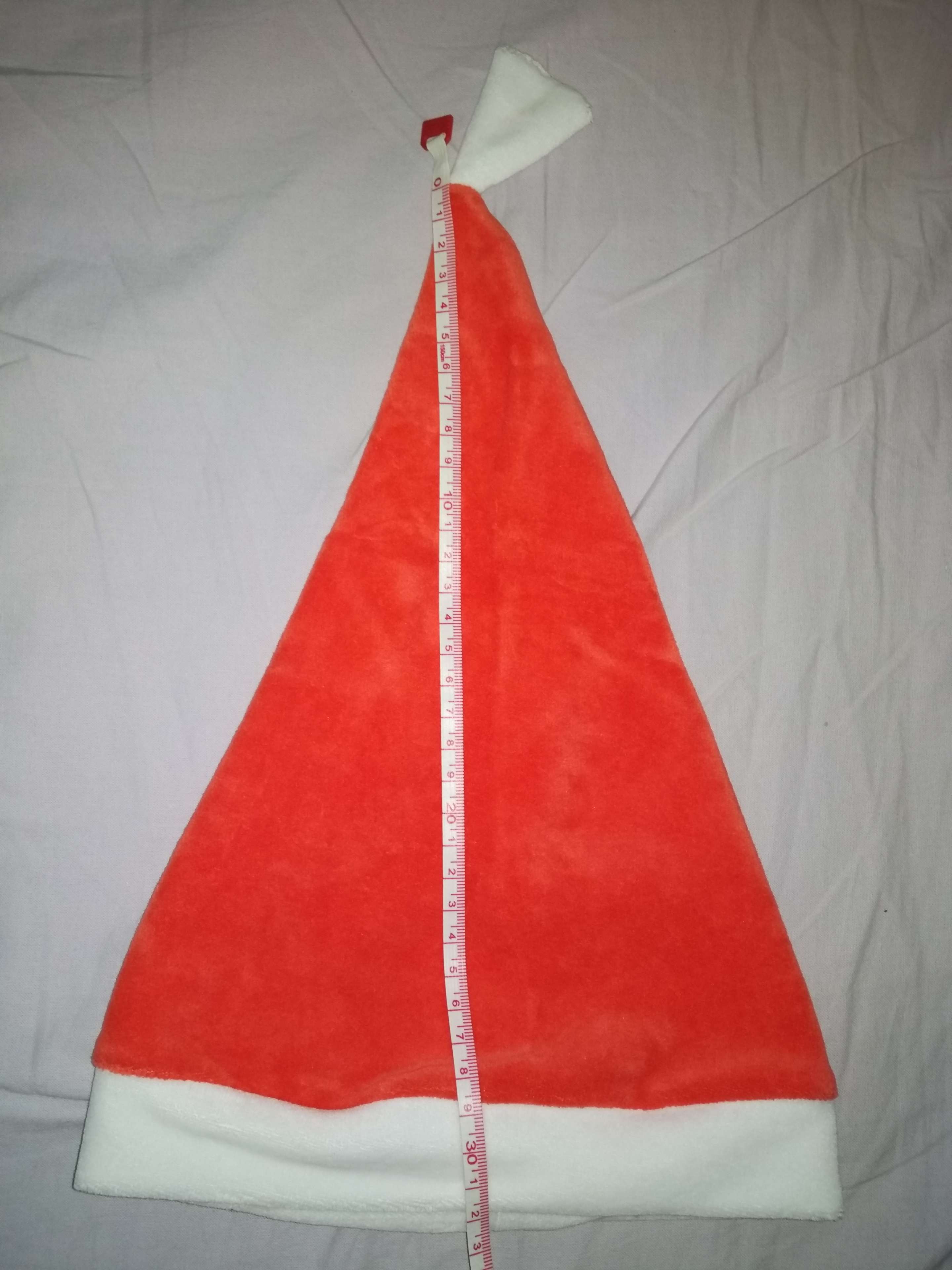 Фотография покупателя товара Карнавальный костюм "Дед Мороз в колпаке", велюр, рост 98 см, цвета МИКС - Фото 2