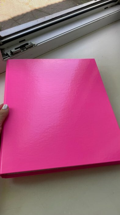 Фотография покупателя товара Папка на 4 кольцах А4, ErichKrause Neon, 35 мм, 1750 мкм, ламинированная, твердая обложка, розовая - Фото 1