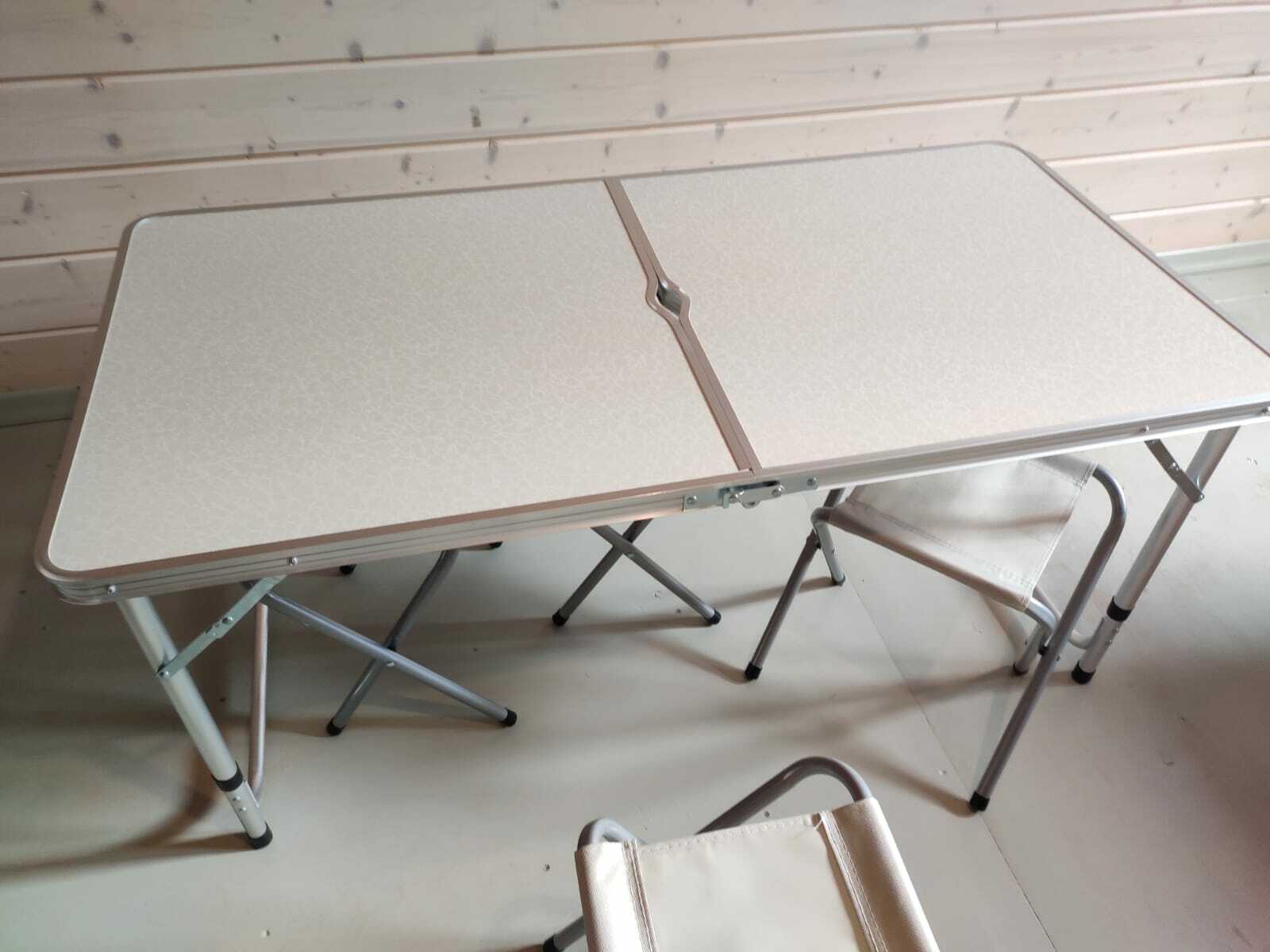 Фотография покупателя товара Набор туристической мебели Maclay, складной: стол, 4 стула