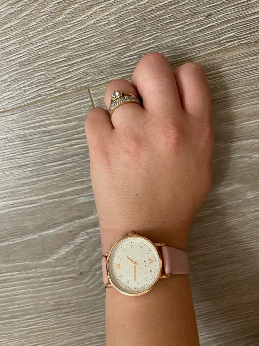 Фотография покупателя товара Часы наручные женские "Сальвиано", циферблат d-3 см, микс