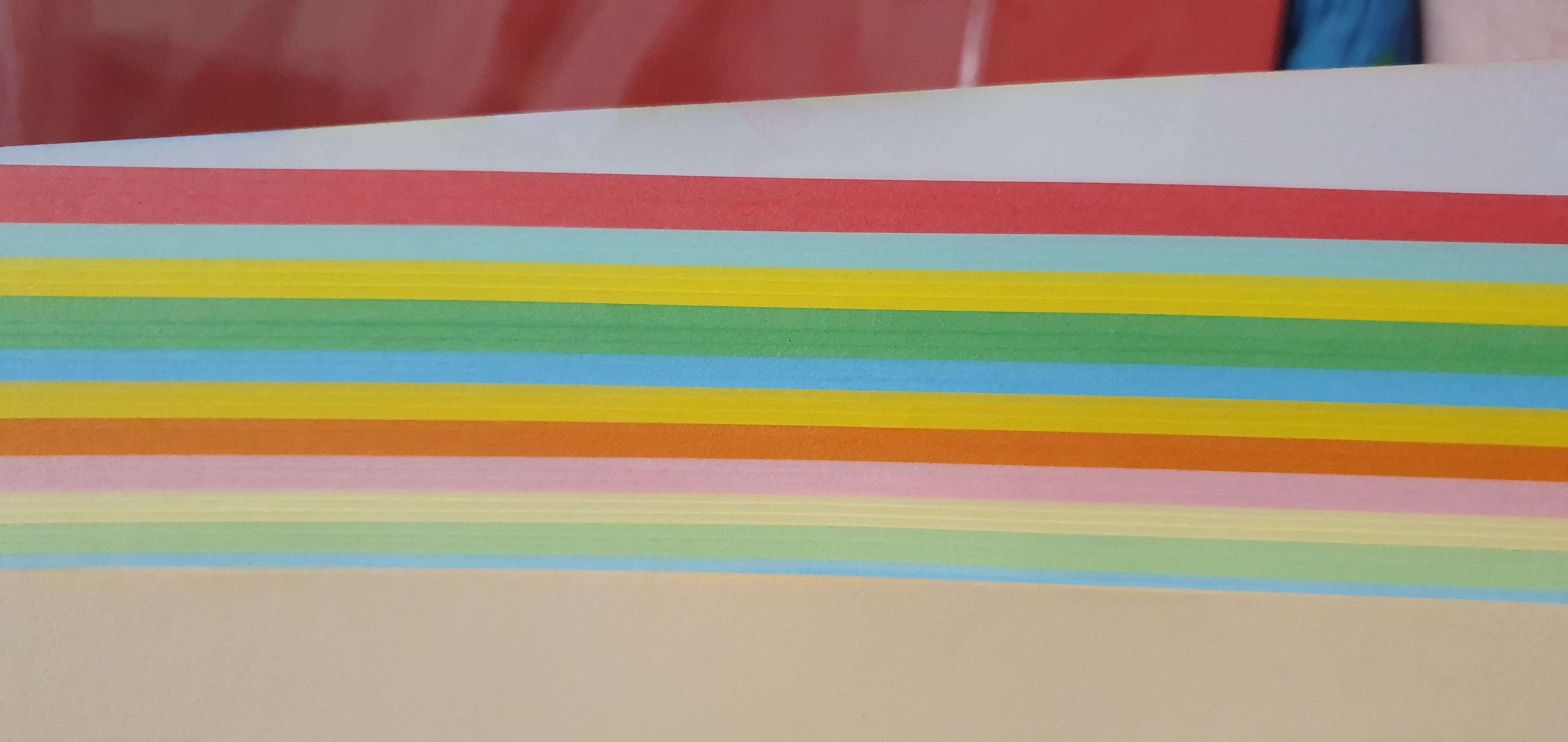 Фотография покупателя товара Бумага цветная А4, 36 листов, 12 цветов "Для офисной техники", 80 г/м² - Фото 8