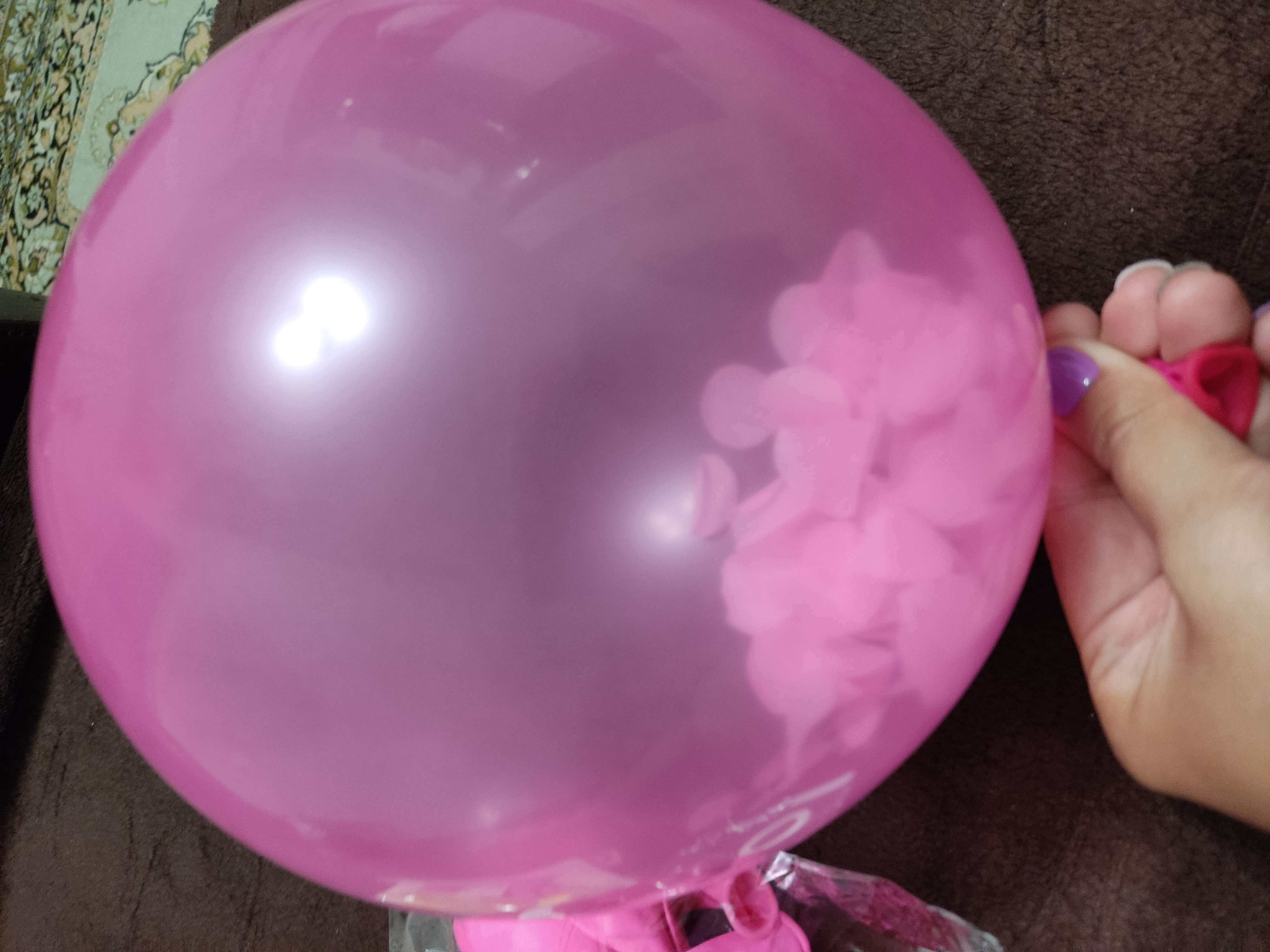 Фотография покупателя товара Букет из шаров «Мечта романтика», розовый, латекс, в наборе 18 шт. - Фото 8