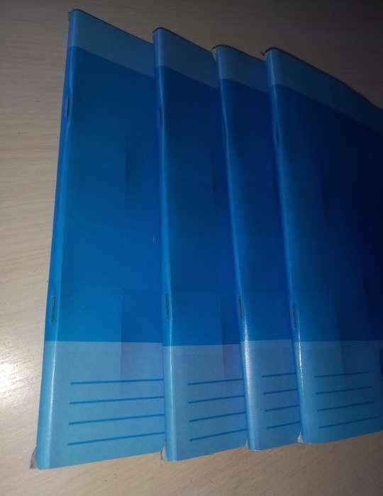 Фотография покупателя товара Тетрадь А4, 96 листов в клетку, Calligrata «Однотонная», серые листы - Фото 8