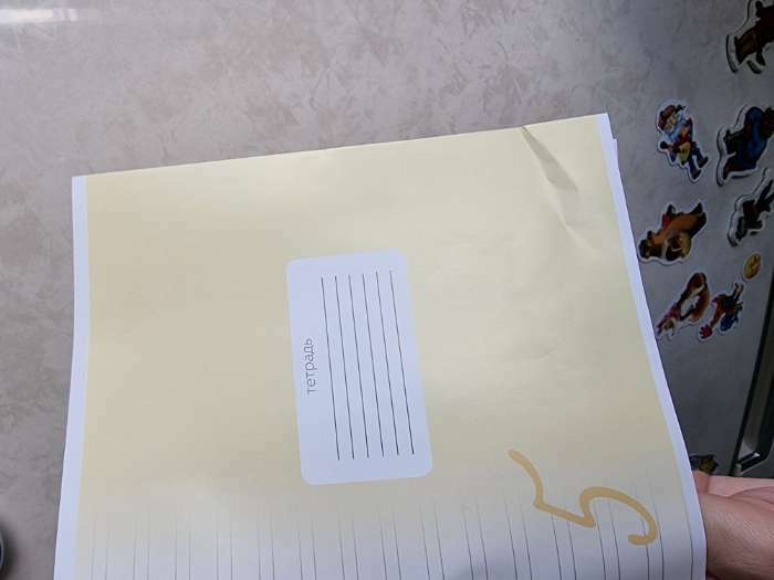Фотография покупателя товара Тетрадь 12 листов в узкую линию Calligrata "Пятёрка", обложка мелованный картон, ВД-лак, блок офсет, белизна 95%, МИКС - Фото 2