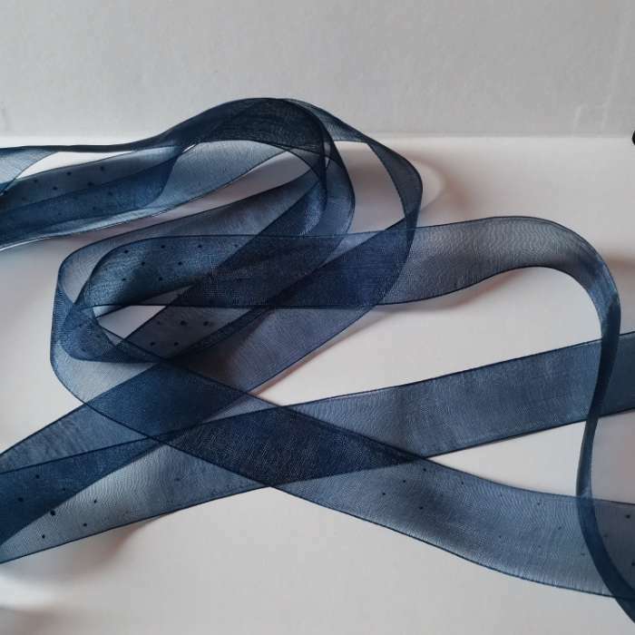 Фотография покупателя товара Лента капроновая «Горох», 25 мм, 23 ± 1 м, цвет тёмно-синий - Фото 9