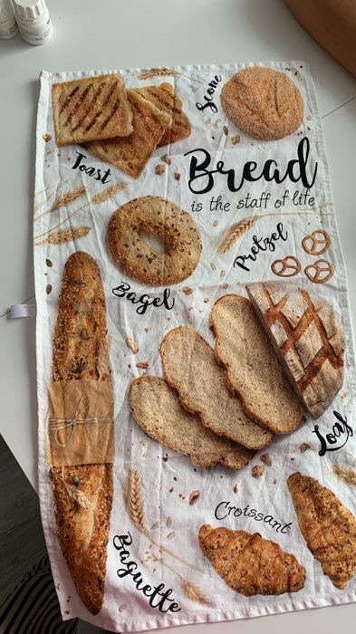 Фотография покупателя товара Полотенце кухонное "Fresh Bread" 40х73 см, 100% хлопок, саржа 190 гр/м2 - Фото 1