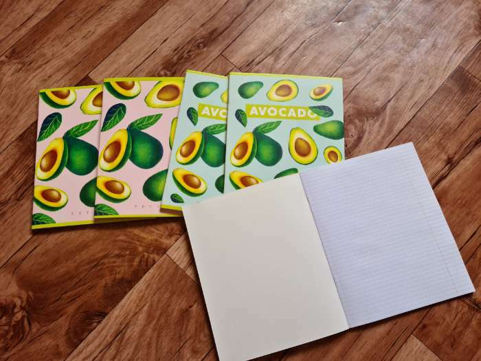 Фотография покупателя товара Тетрадь 48 листов в клетку Calligrata "Авокадо", обложка мелованный картон, блок офсет, МИКС