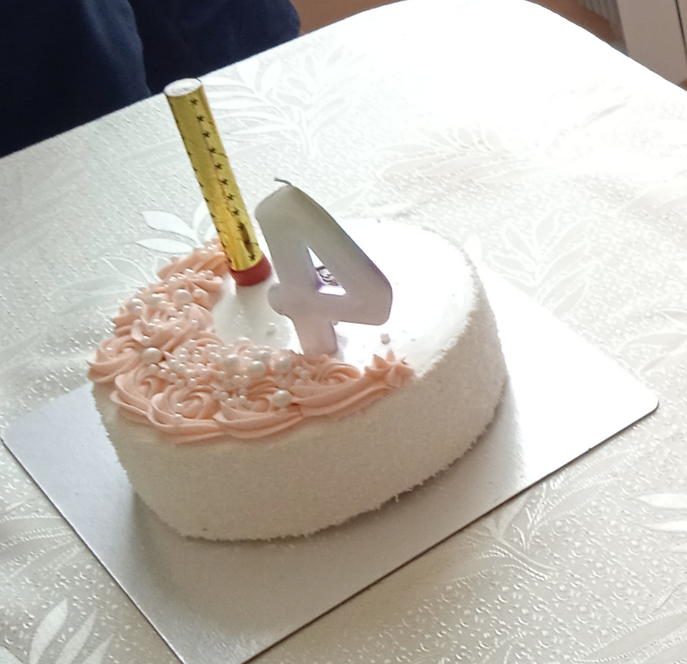 Фотография покупателя товара Свеча в торт на день рождения «‎Цветное конфетти»‎, цифра "4", 5.5 см - Фото 108