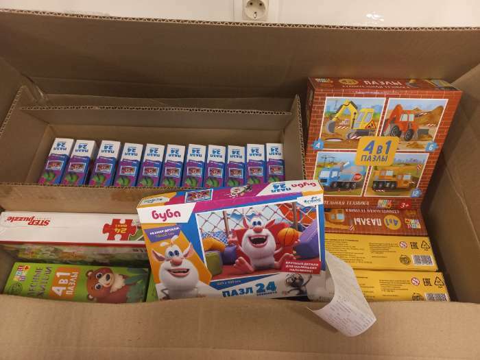 Фотография покупателя товара Пазлы 4 в 1 «В жарких странах», 4, 6, 9, 12 элементов - Фото 2