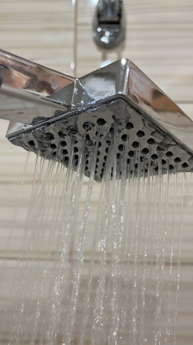 Фотография покупателя товара Лейка для душа ZEIN Z0204, пластик, 1 режим, цвет хром - Фото 7