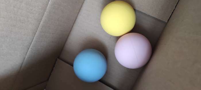 Фотография покупателя товара Набор мячей для большого тенниса ONLYTOP, 3 шт., цвета МИКС - Фото 7
