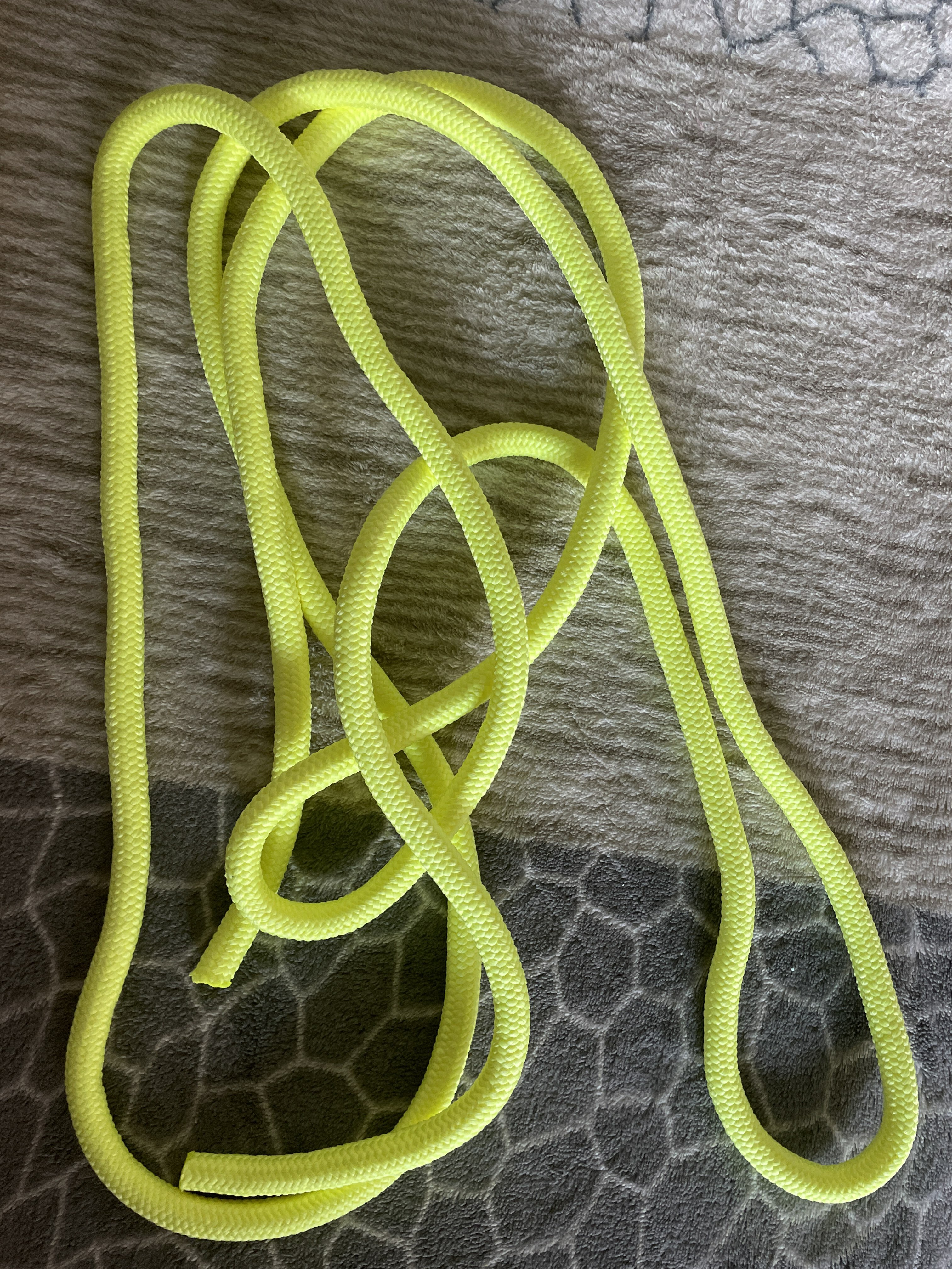 Фотография покупателя товара Скакалка для художественной гимнастики Grace Dance, 3 м, цвет жёлтый