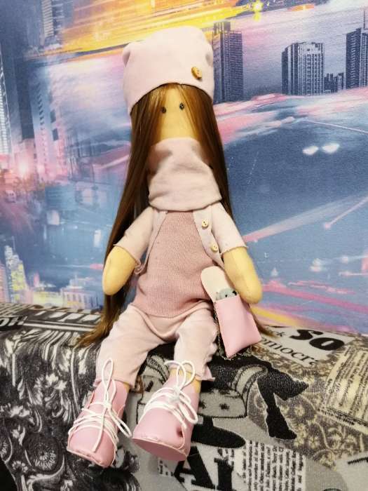Фотография покупателя товара Набор для шитья. Интерьерная кукла «Нэтти», 30 см - Фото 9