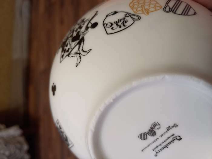 Фотография покупателя товара Салатник фарфоровый «Безумное чаепитие», 610 мл, d=14 см - Фото 5