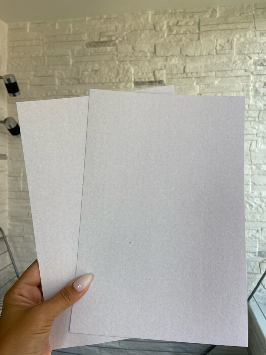 Фотография покупателя товара Картон белый, А4, 16 листов, немелованный, односторонний, в папке, 220, г/м², Холодное сердце