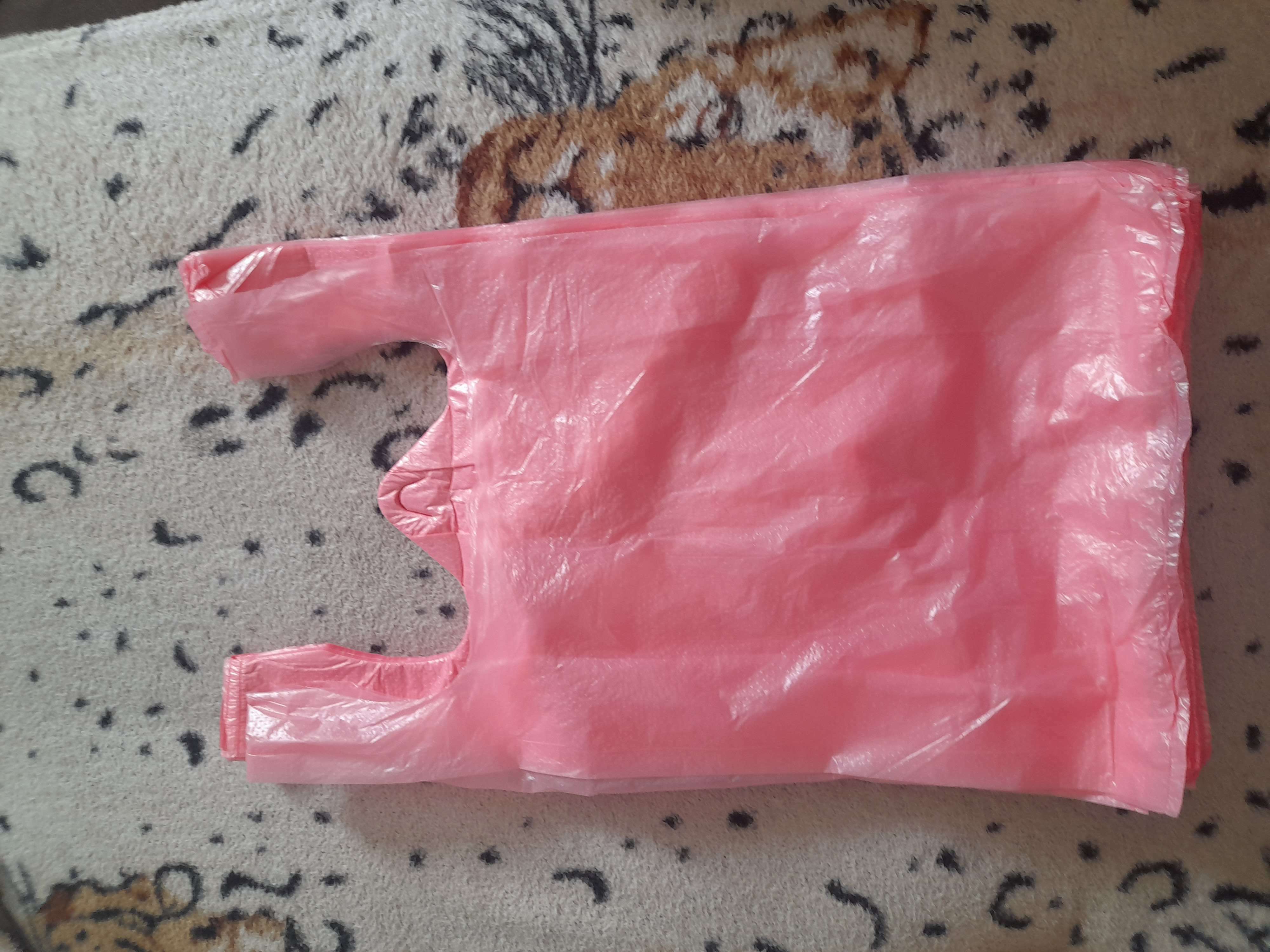 Фотография покупателя товара Пакет майка, полиэтиленовый, розовый 24 х 42 см, 8 мкм - Фото 7