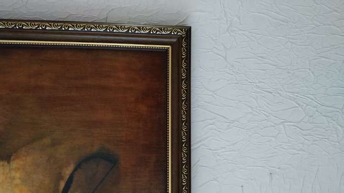 Фотография покупателя товара Рама для картин (зеркал) 40 х 50 х 3,3 см, пластиковая, Dorothy, коричневая - Фото 1