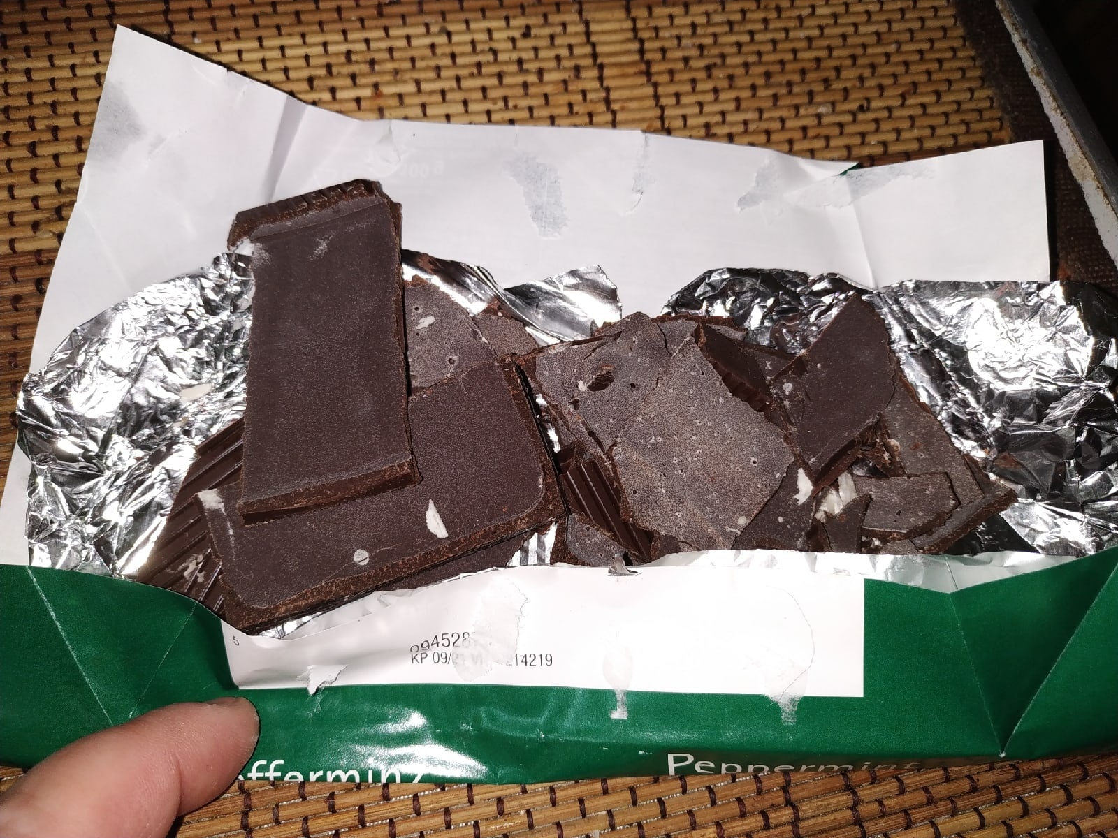 Фотография покупателя товара Шоколад Böhme Creme-Schokolade Pfefferminz с начинкой «Перечная мята», 100 г - Фото 5