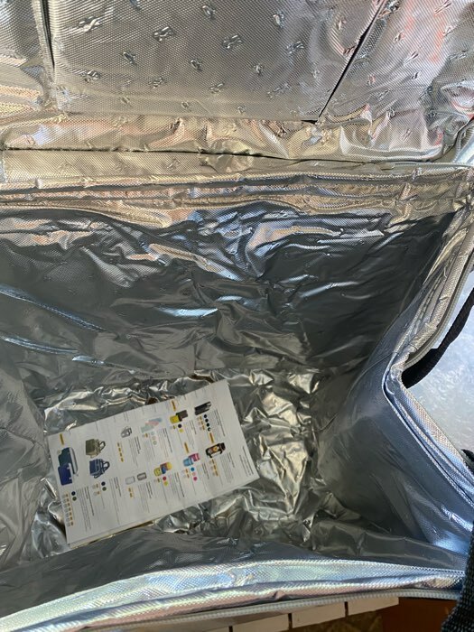 Фотография покупателя товара Термосумка холодильник "Арктика", 30 л, с люком 38 х 24 х 38 см - Фото 7