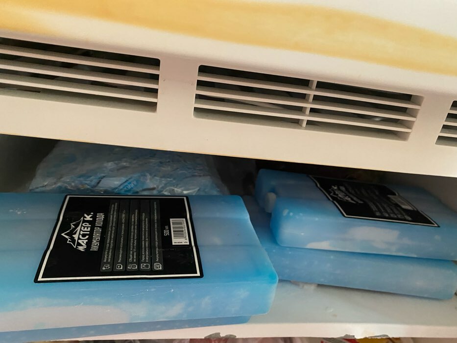 Фотография покупателя товара Набор аккумуляторов холода - гелевый хладоэлемент для термосумки "Мастер К.", 2 шт по 900 мл - Фото 11