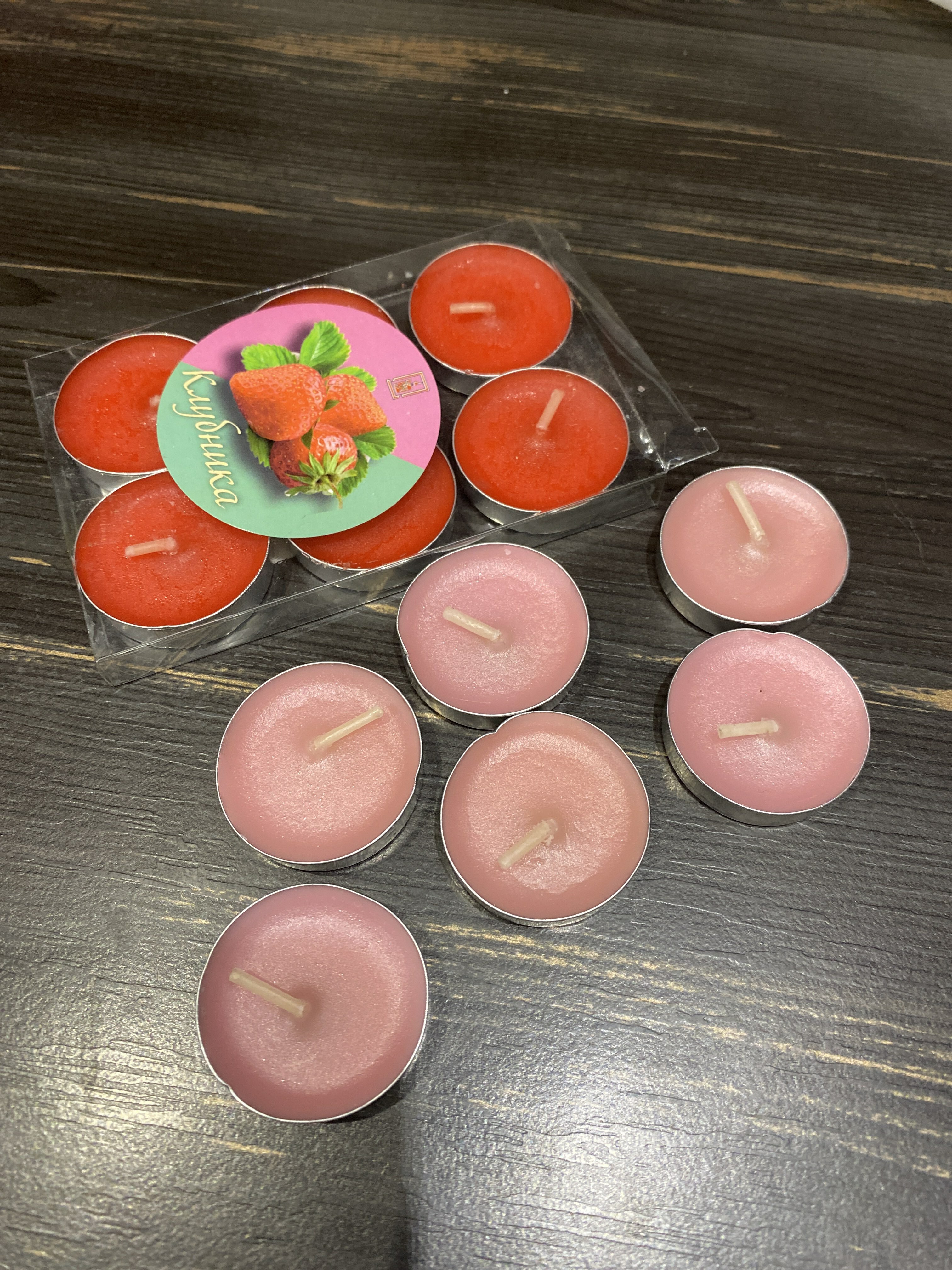Фотография покупателя товара Набор свечей чайных ароматических, 6 шт, роза - Фото 6