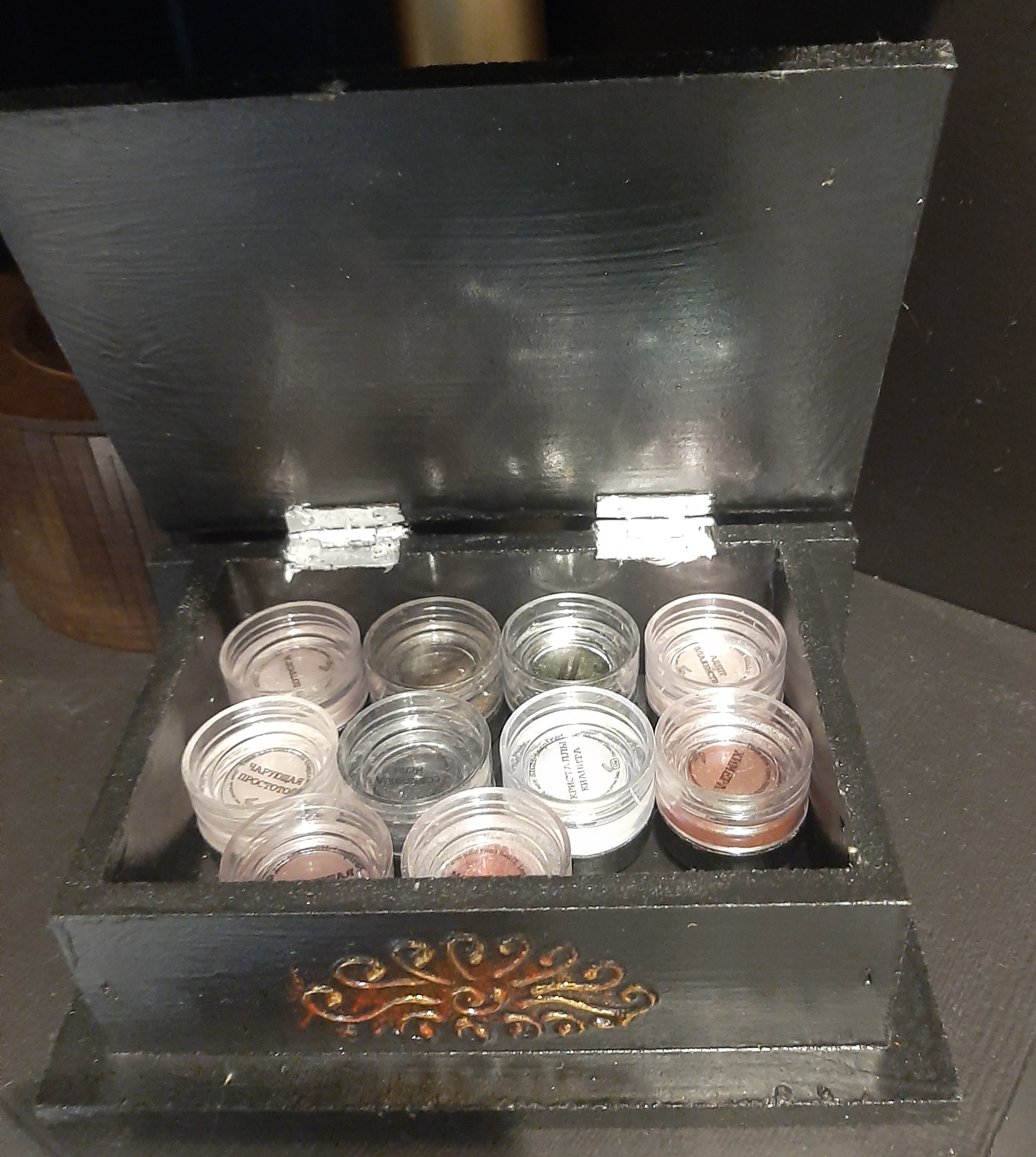 Фотография покупателя товара Шкатулка «Инь-Янь», 15×10×5 см, МДФ - Фото 2