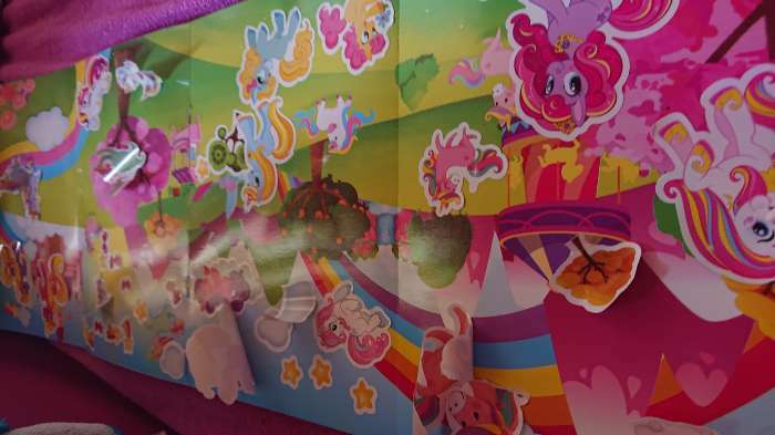 Фотография покупателя товара Наклейки многоразовые «Волшебные пони» - Фото 2