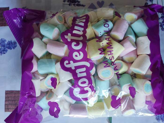 Фотография покупателя товара Маршмеллоу Confectum Rainbow, с ароматом тутти-фрутти, 600 г - Фото 4