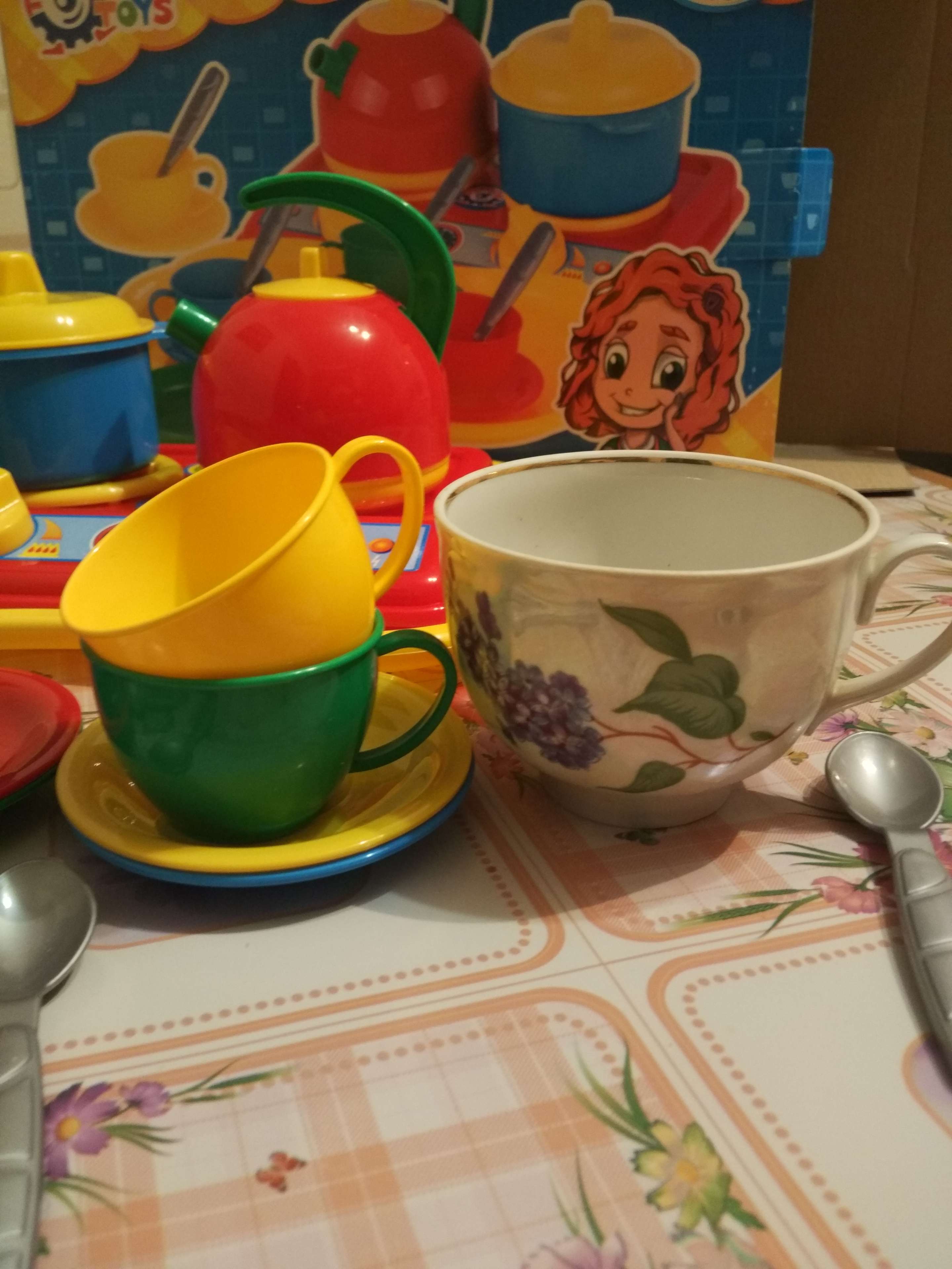 Фотография покупателя товара Набор посуды «Маринка», 19 предметов