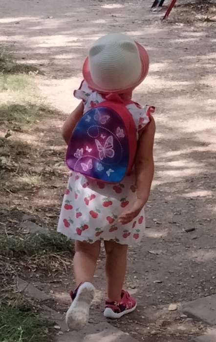 Фотография покупателя товара Рюкзак детский для девочки Beautuful butterfly, 23х20,5 см - Фото 1