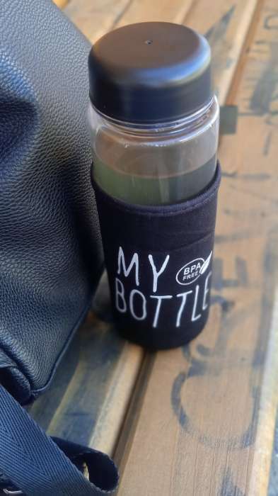 Фотография покупателя товара Бутылка для воды, 500 мл, My bottle, 19.5 х 6 см, чехол в комплекте, микс - Фото 8