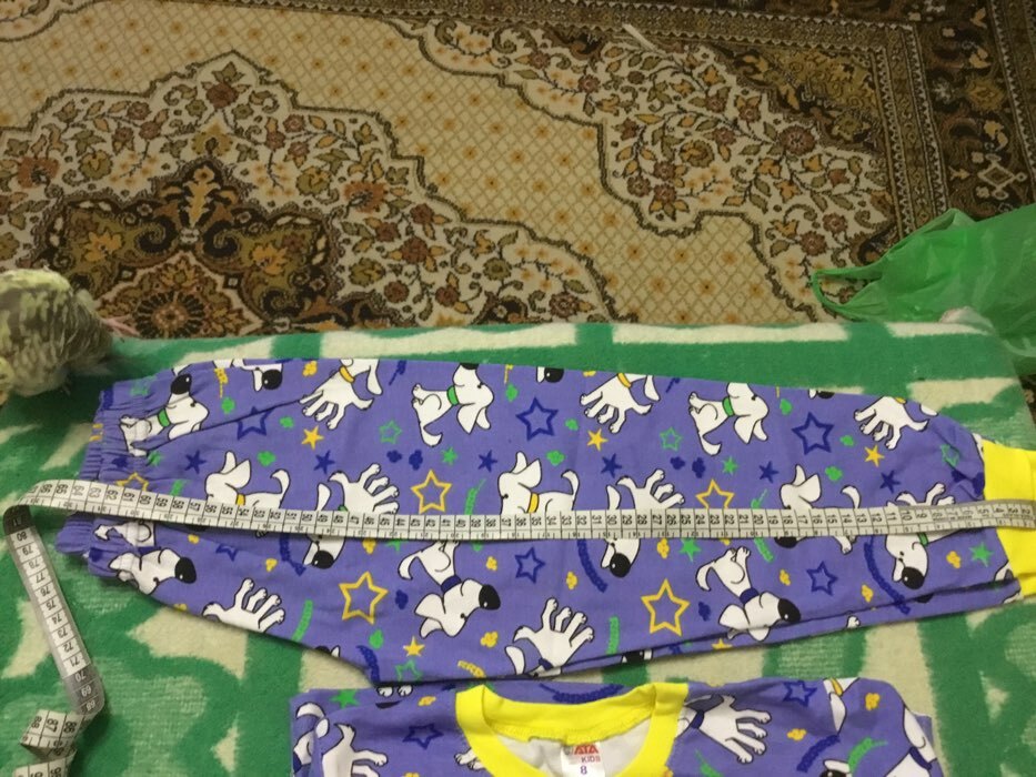 Фотография покупателя товара Пижама для мальчика НАЧЁС, цвет белый/тёмно-синий, рост 140 см