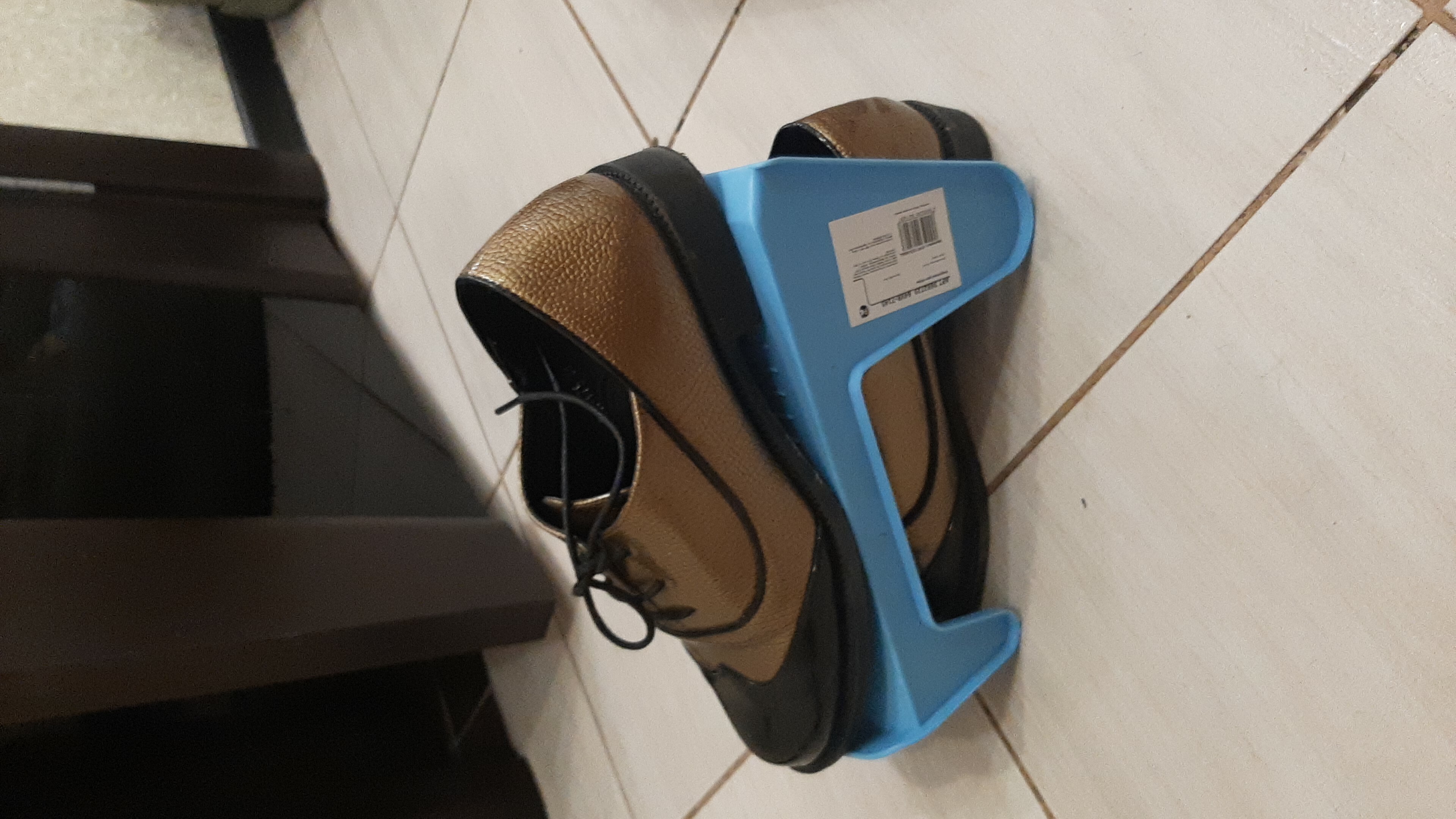 Фотография покупателя товара Подставка для хранения обуви, 25,5×10×13 см, цвет МИКС - Фото 1