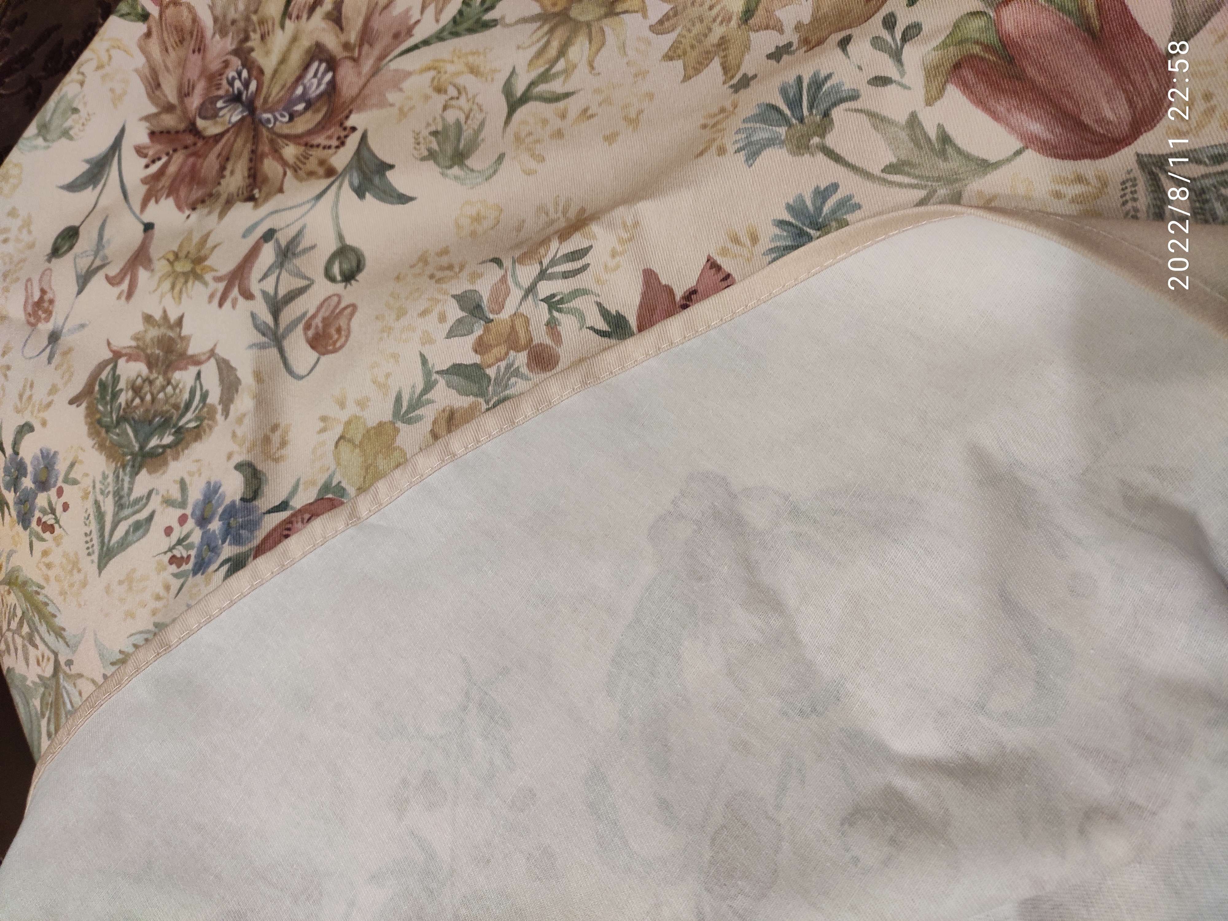 Фотография покупателя товара Скатерть Этель Floral pattern d=219 см с ГМВО, 100% хлопок, саржа 190 гр/м2 - Фото 7
