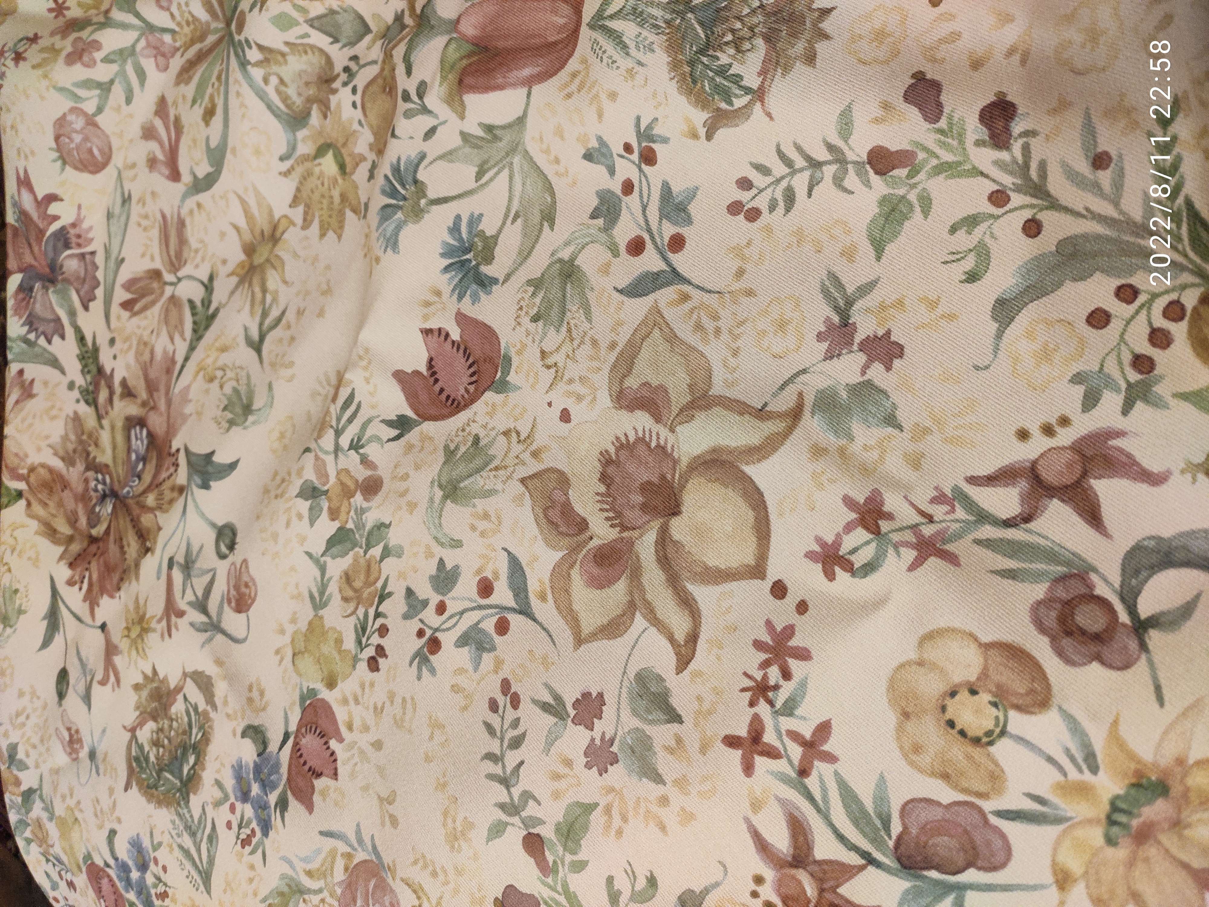 Фотография покупателя товара Скатерть Этель Floral pattern d=148 см с ГМВО, 100% хлопок, саржа 190 гр/м2