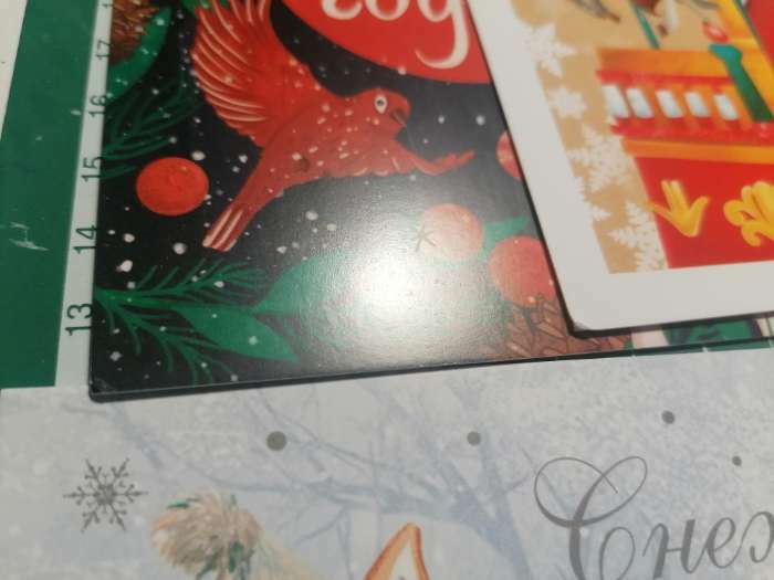 Фотография покупателя товара Набор почтовых карточек  "Волшебного Нового Года!" 9 шт. в наборе, 10 х 15см