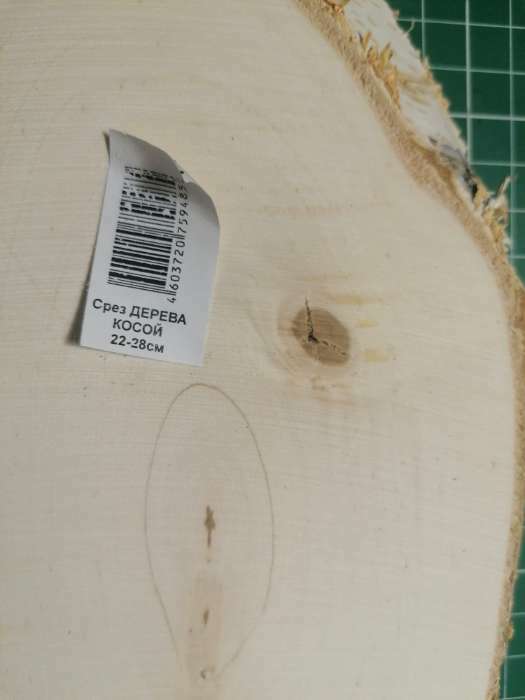 Фотография покупателя товара Спил дерева косой, длина: 23-28 см, ширина: 12-15 см - Фото 9
