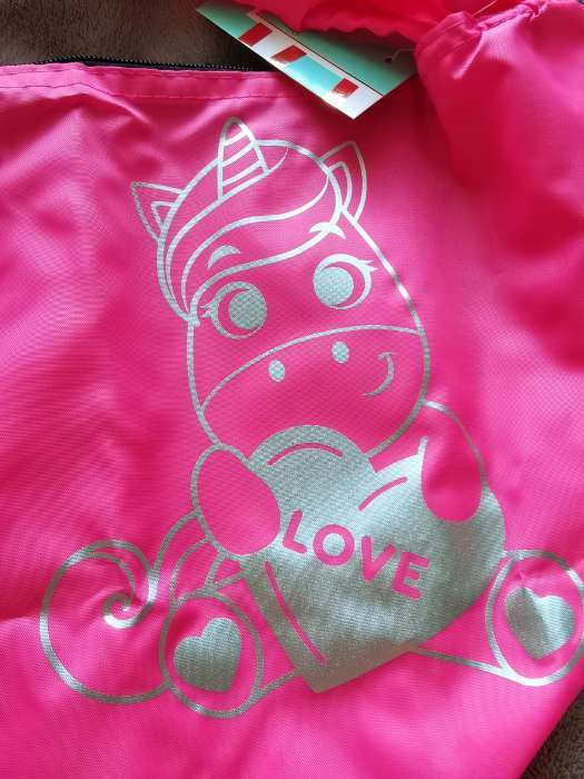 Фотография покупателя товара Чехол для обруча с карманом Grace Dance «Единорог», d=75 см, цвет розовый - Фото 3