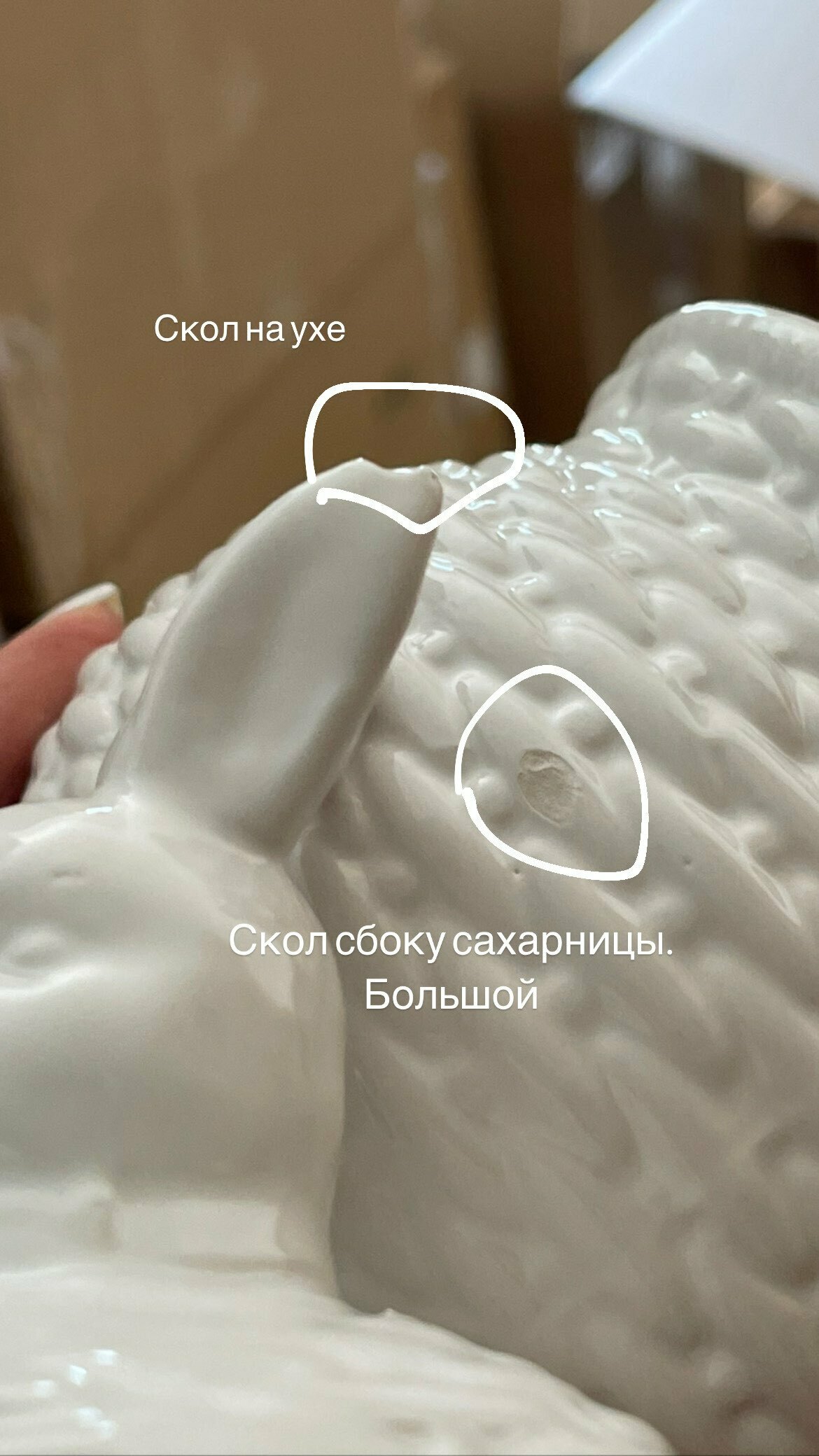 Фотография покупателя товара Сахарница Доляна «Зайка», 400 мл - Фото 5