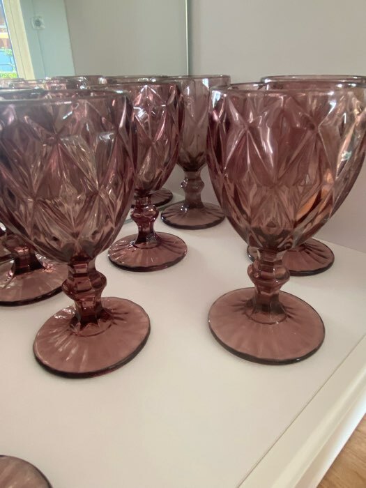 Фотография покупателя товара Набор бокалов стеклянных Magistro «Круиз», 250 мл, 8×15,3 см, 6 шт, цвет розовый - Фото 9