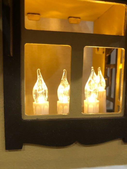 Фотография покупателя товара Гирлянда «Нить» 4 м с насадками «Свечи на прищепке», IP20, тёмная нить, 20 LED, свечение тёплое белое, 220 В - Фото 40