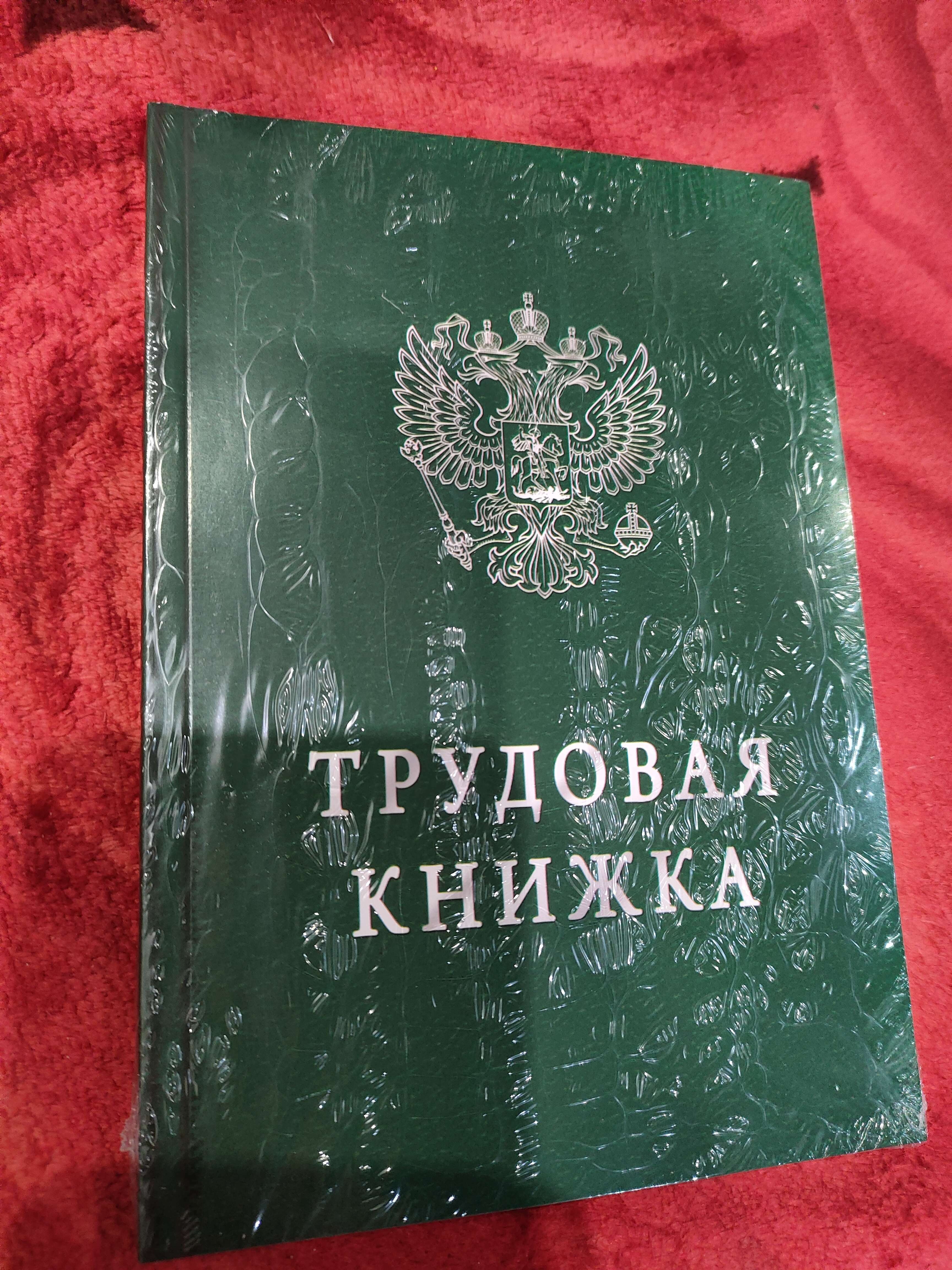 Фотография покупателя товара Ежедневник "Трудовая книжка", А5, 80 листов