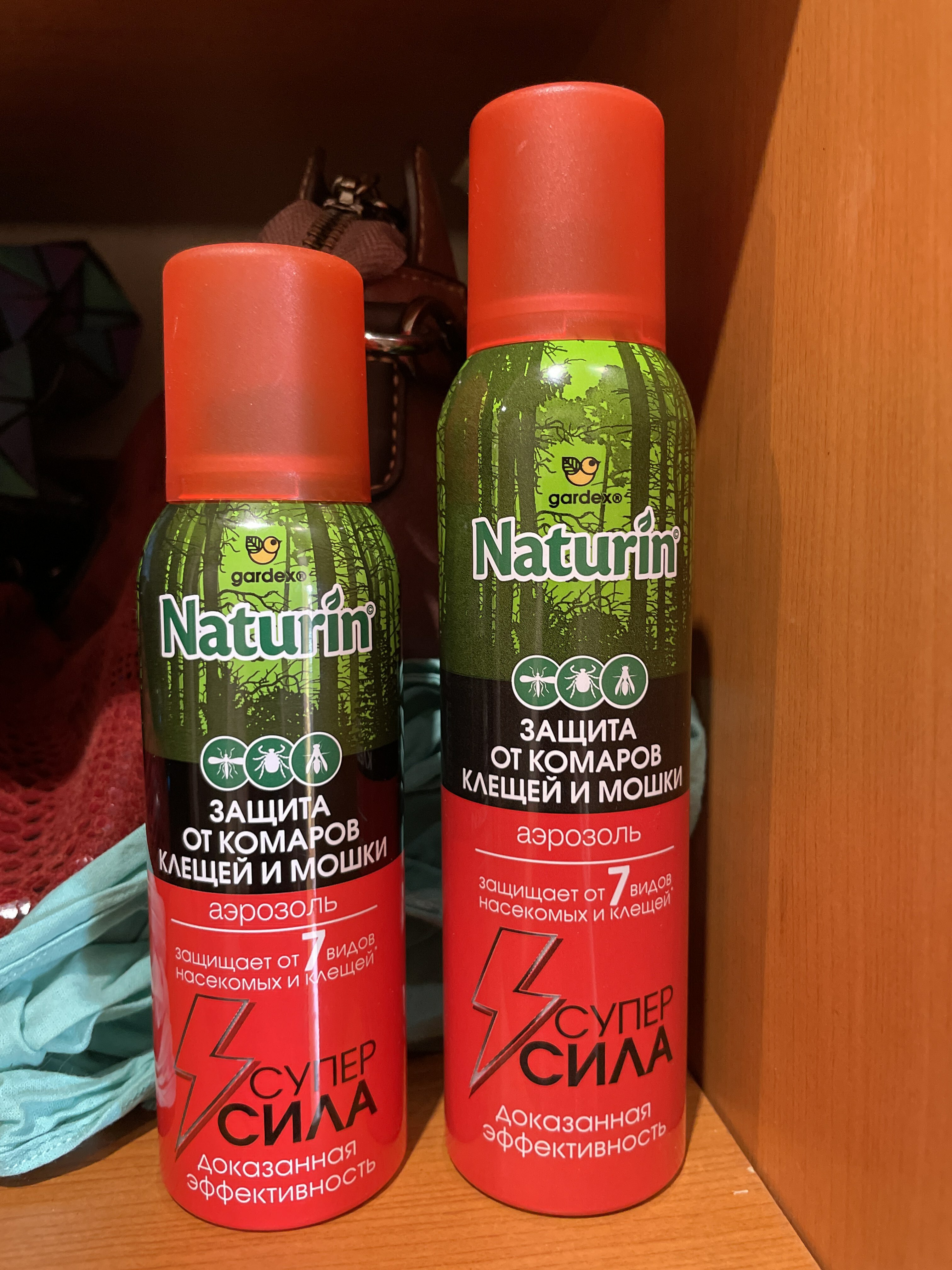 Фотография покупателя товара Аэрозоль от комаров, клещей и мошек "Gardex Naturin", Супер Сила, 3 в 1, 150 мл - Фото 1