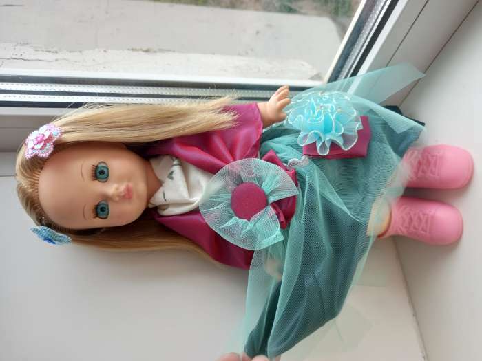 Фотография покупателя товара Ботинки для куклы «Бантики», длина подошвы: 6,5 см, 1 пара, цвет розовый - Фото 5