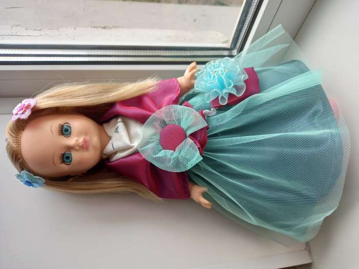 Фотография покупателя товара Ботинки для куклы «Бантики», длина подошвы: 6,5 см, 1 пара, цвет розовый - Фото 4