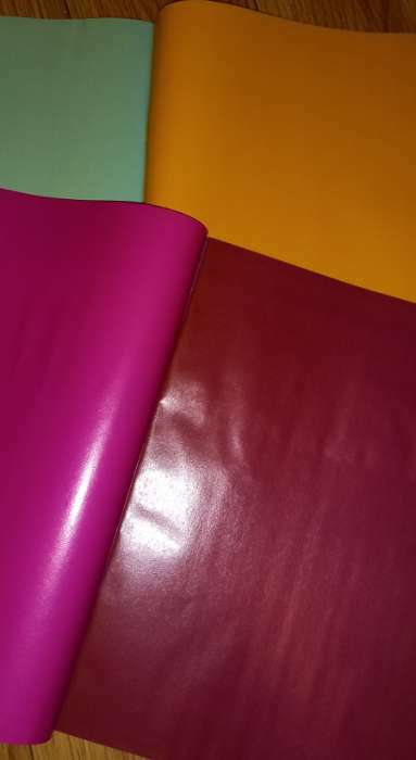 Фотография покупателя товара Бумага цветная двусторонняя А4, 48 листов, 24 цвета "Космические приключения", мелованная, в папке - Фото 5
