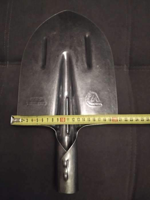 Фотография покупателя товара Лопата штыковая, тулейка 40 мм, рельсовая сталь, без черенка - Фото 2